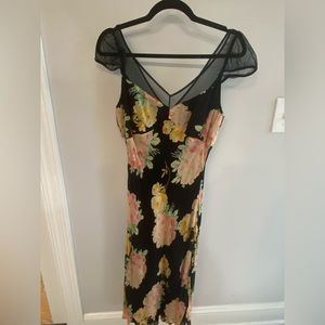 Floral Betsy Johnson Dress